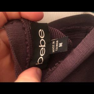 Bebe bandage mini dress